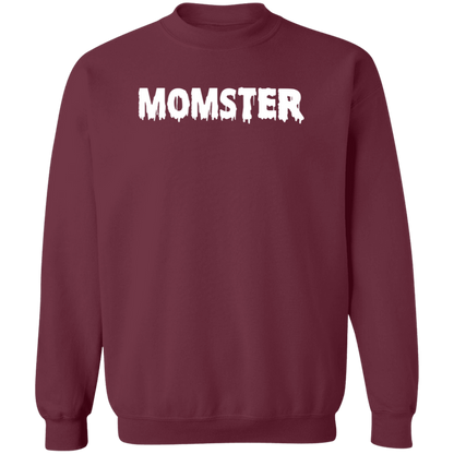 Momster crewneck sweatshirt in Maroon