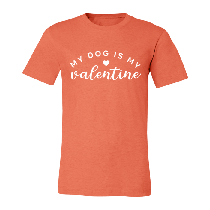 My Dog Is My Valentine graphic t-shirt, product photo 7
