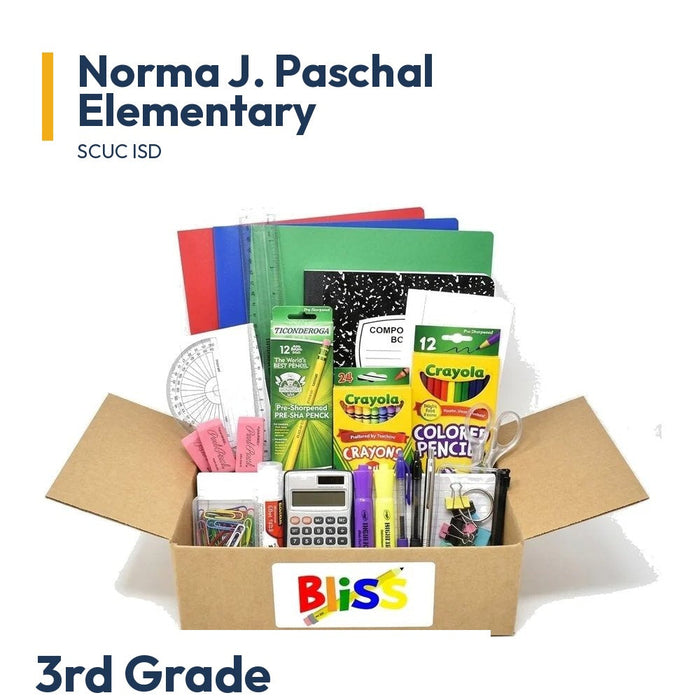 Norma J. Paschal Elementary - 3rd Grade