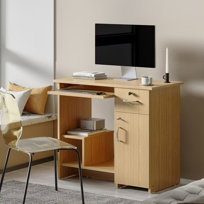 computer table office table study desk wooden table