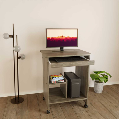 Wooden study workstation for home office use