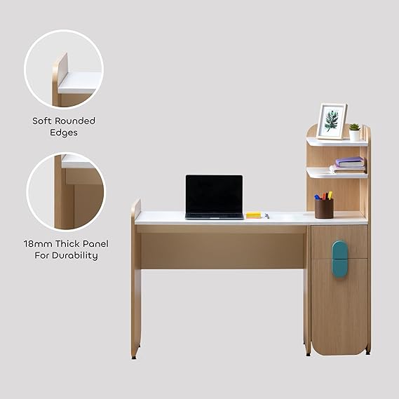 computer table office table study desk wooden table