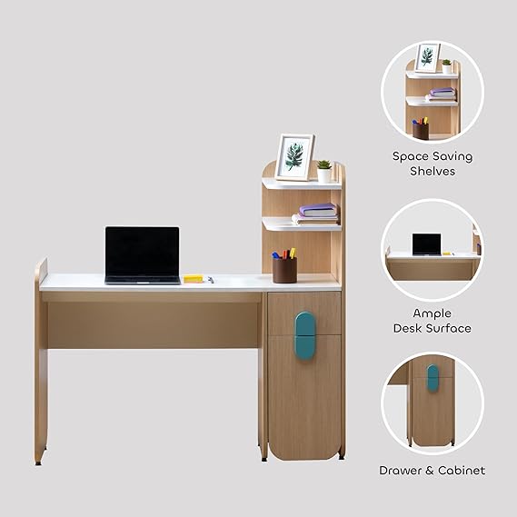 computer table office table study desk wooden table
