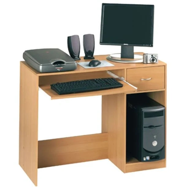Designer computer table for productive work setup