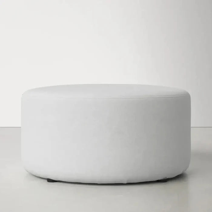 Ottoman – Fabric with Solid Wood Frame & Extra Seat, Stylish Coffee Table for Modern Homes.
