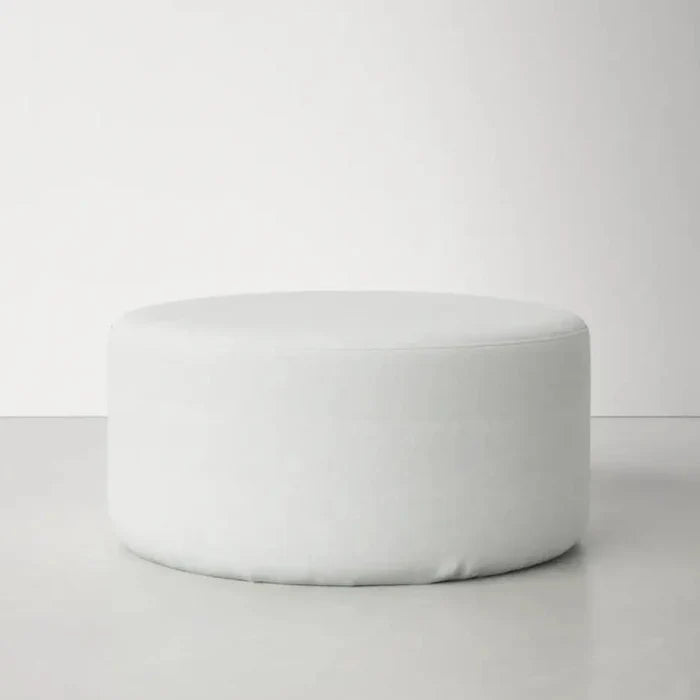 Ottoman – Fabric with Solid Wood Frame & Extra Seat, Stylish Coffee Table for Modern Homes.