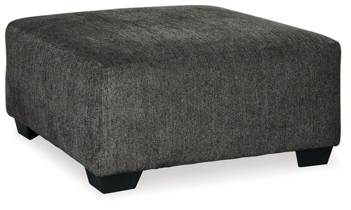 Ottoman For Home Furniture Modern &amp; Durable Design Upholstery Fabric Foot Rest for Office for living Room - Dark Grey