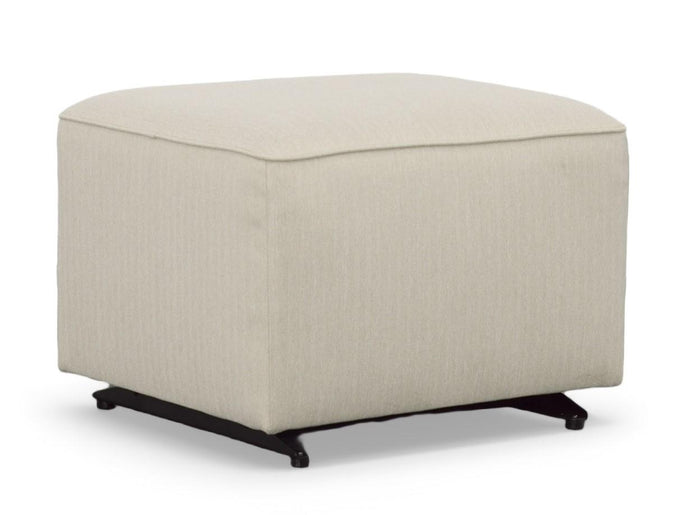 Ottoman For Home Furniture Modern Design Upholstery Fabric Foot Rest for Office for living Room, Bedroom - Off White