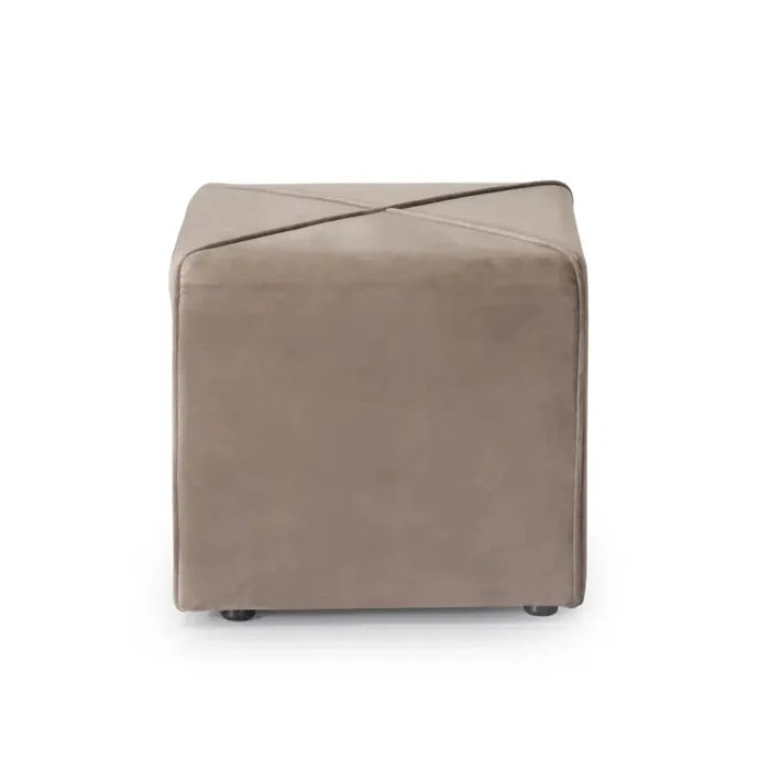 Ottoman for Home Furniture with Cuboid Design and Premium Upholstered for Living Room.