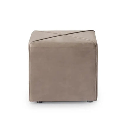 Ottoman for Home Furniture with Cuboid Design and Premium Upholstered for Living Room.
