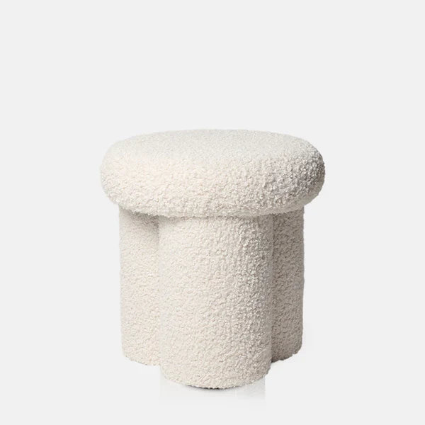 Ottoman For Home with Plush Pouffe for Elegant Interiors, Decorative Accent for Living Room