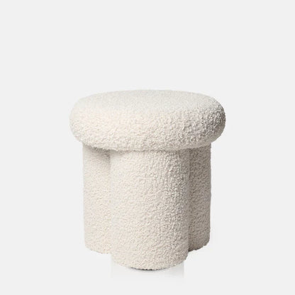 Ottoman For Home with Plush Pouffe for Elegant Interiors, Decorative Accent for Living Room