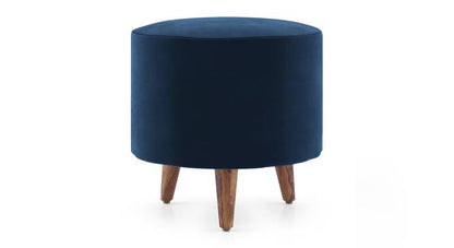 Ottoman Plouffe's For Home Furniture Foot Rest for Living Room & Bedroom -Blue