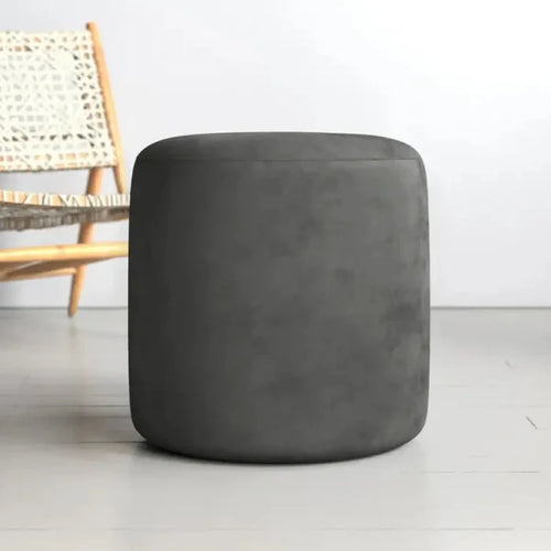 Ottoman – Plush Velvet Upholstery Solid Wood Frame with Foam Padding, Footrest or Side Table.