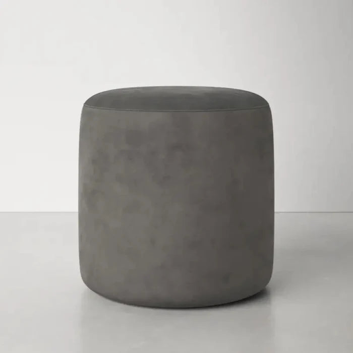 Ottoman – Plush Velvet Upholstery Solid Wood Frame with Foam Padding, Footrest or Side Table.