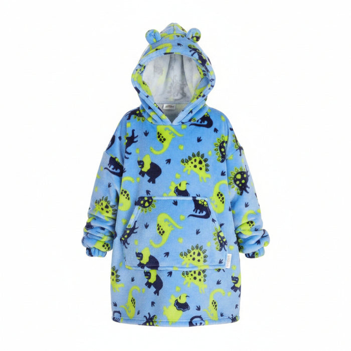 Oversized Dino Print Plus Gown (One Size - 3-6 Years) (PK4) 18C1081