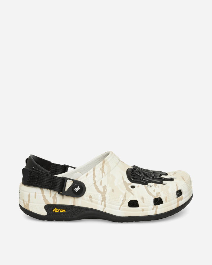Crocs Patta X Crocs Classic Clog White Sandals and Slides Sandals and Mules 212487 ALWH