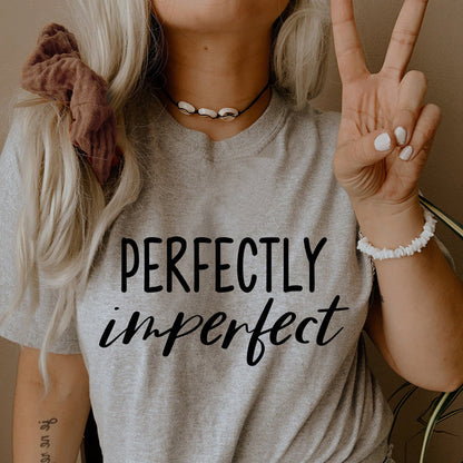 Perfectly Imperfect graphic t-shirt