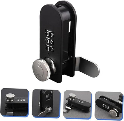 Premium 3-Digit Combination Cam Lock with Key Override for Office Table, Drawer, Cabinet & Storage Units