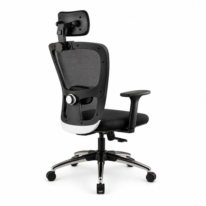Premium Ergonomic High Back Mesh Office Chair with Adjustable Headrest, Lumbar Support, Height Adjustment, Swivel Computer Chair for Home Office & Workspace