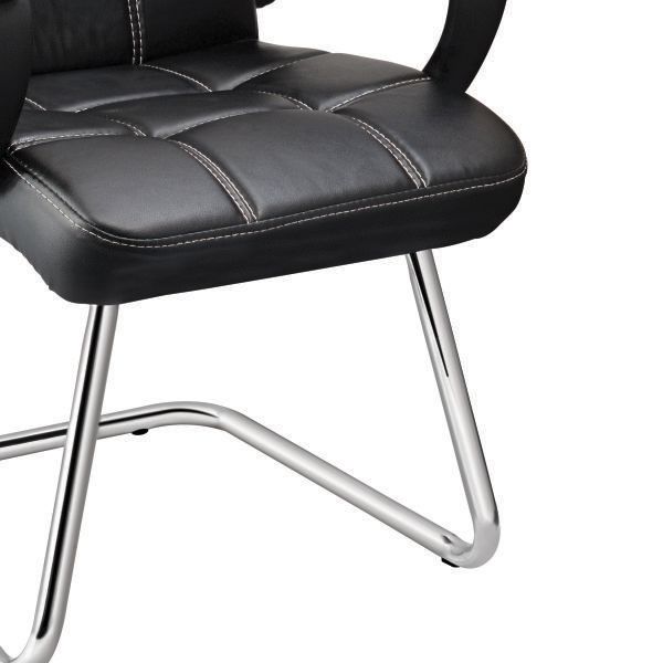 Premium Leatherette Upholstered Office Chair – Perfect for Waiting & Office Environment
