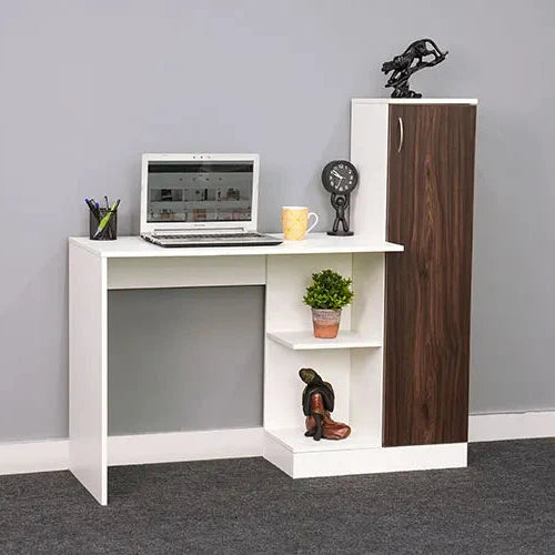 Designer computer workstation for home workspace