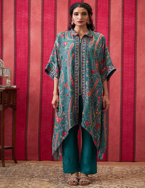 Qala Asymmetric Kurta Set