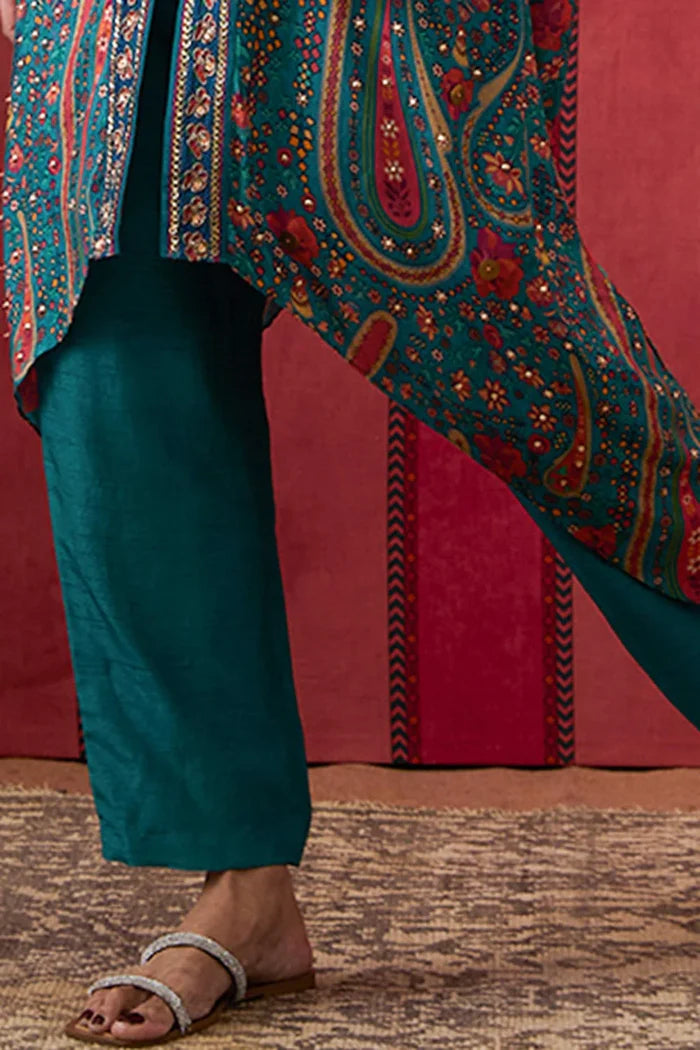 Qala Asymmetric Kurta Set