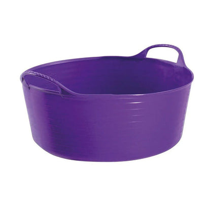Red Gorilla Tubtrug Flexible Small Shallow - Purple - Small(15Lt)