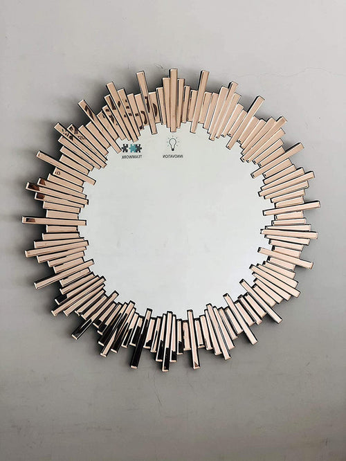 Ring Design Round Modern Mirror