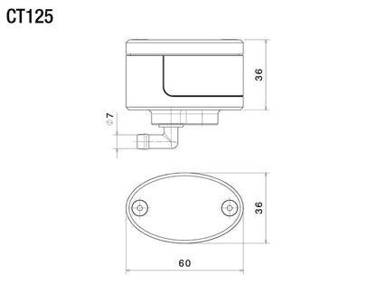 RIZOMA Next Clutch Fluid Reservoir CT125G Gold