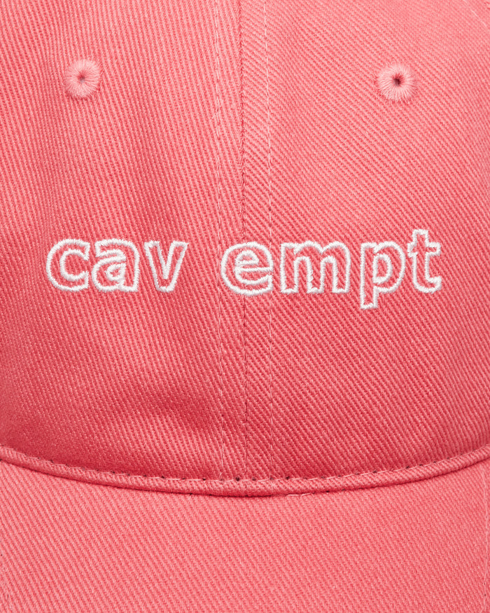 Cav Empt Cav Empt Round Cap Red Red Hats Caps CES30G02 RED
