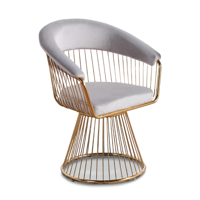 Salon Lounge Chair with Metal Frame and Base Velvet Upholstery Better Comfort, Elegant Design, and Ultimate Relaxation
