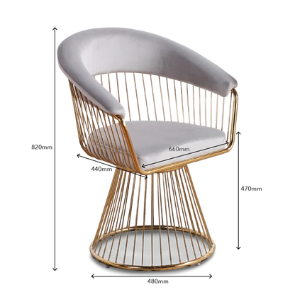 Salon Lounge Chair with Metal Frame and Base Velvet Upholstery Better Comfort, Elegant Design, and Ultimate Relaxation