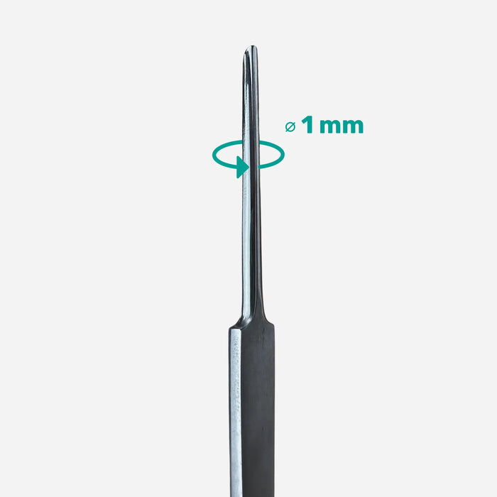 Sharp one-piece gouge - 14.5 cm - Stainless steel - Essential by My Podologie