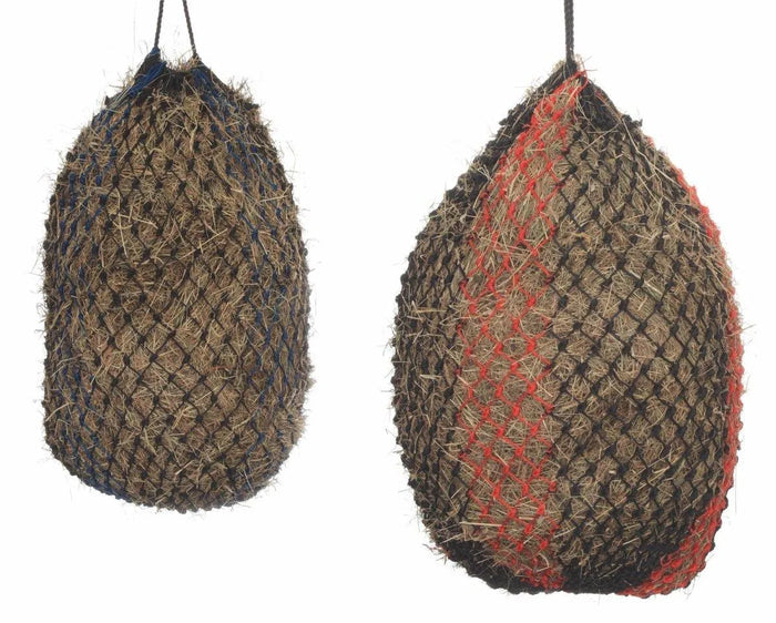 Shires Deluxe Haylage Net - Black/Blue - S