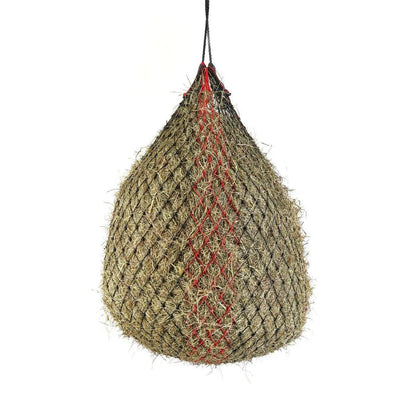 Shires Deluxe Haylage Net - Black/Red - L