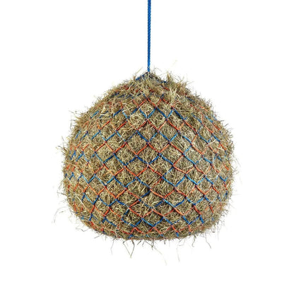 Shires Deluxe Haynet - Blue/Orange - 40