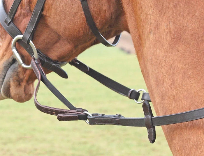 Shires Flexi Rein® - Black - Cob/Full