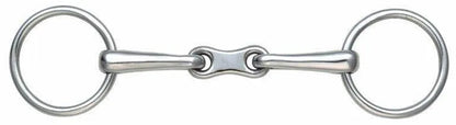 Shires French Link Bradoon - Stainless Steel - 4.5