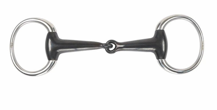 Shires Sweet Iron Hollow Mouth Eggbutt - Black Sweet Iorn - 4.5