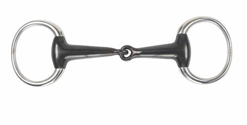 Shires Sweet Iron Hollow Mouth Eggbutt - Black Sweet Iorn - 4.5