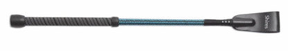 Shires Zigzag Stem Whip - Baby Blue/Black - 16.5