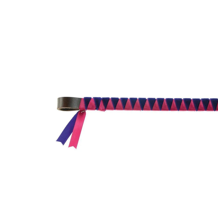 Showquest Browband Hexham - Purple/Cerise - Pony