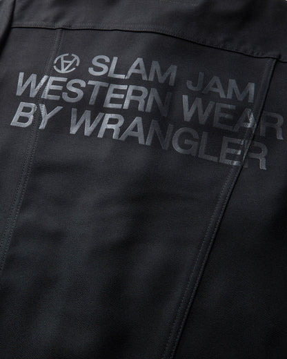Wrangler Slam Jam X Wrangler Wrancher Jacket Black Coats and Jackets Jackets WRXMW002FA02 BLK0001