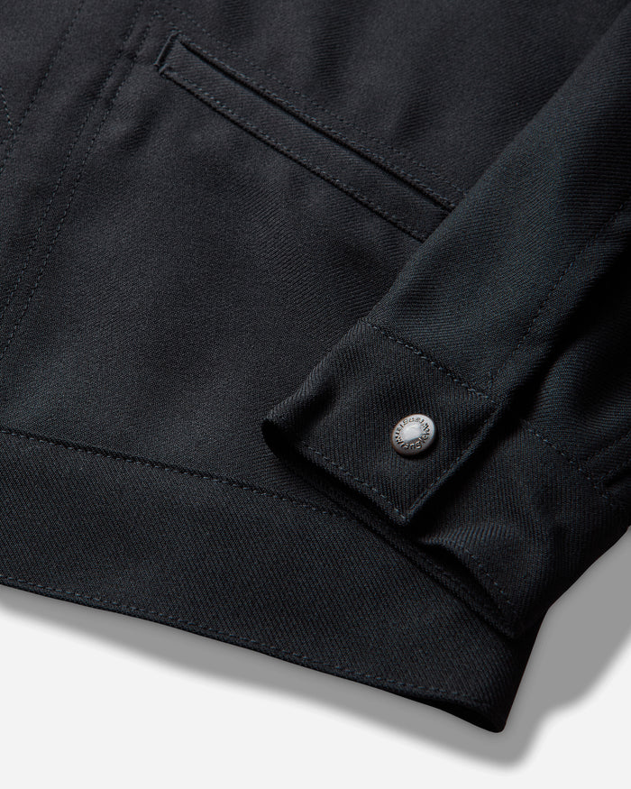 Wrangler Slam Jam X Wrangler Wrancher Jacket Black Coats and Jackets Jackets WRXMW002FA02 BLK0001