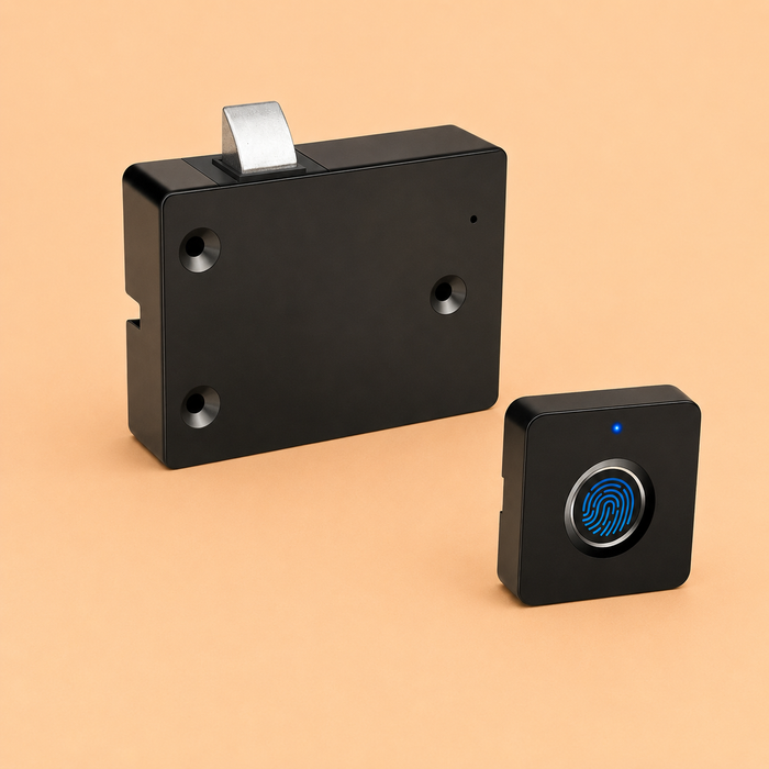 Smart Fingerprint Cabinet Lock – Keyless Biometric Drawer Lock for Home & Office Security