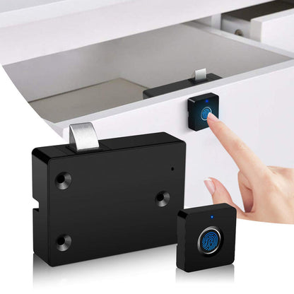 Smart Fingerprint Cabinet Lock – Keyless Biometric Drawer Lock for Home & Office Security