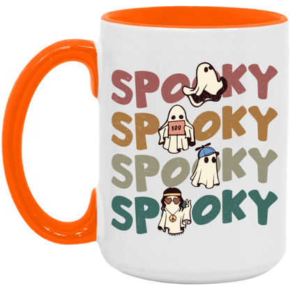 Spooky Cute Ghosts ceramic coffee mug