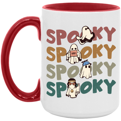 Spooky Cute Ghosts ceramic coffee mug, product photo 2